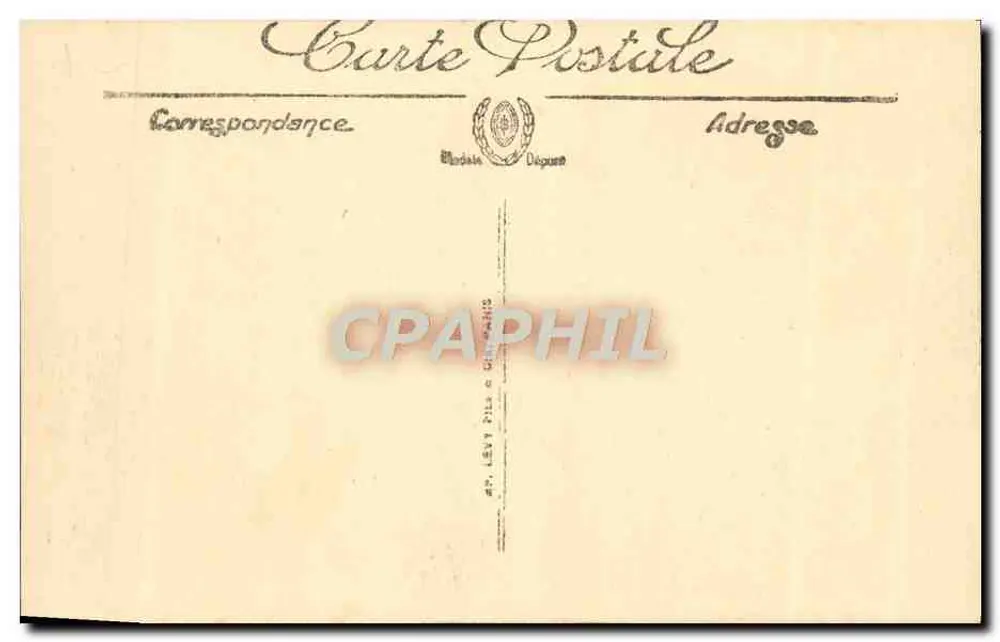 Grasse — Vista a Leste — LL — Selecta - Verso