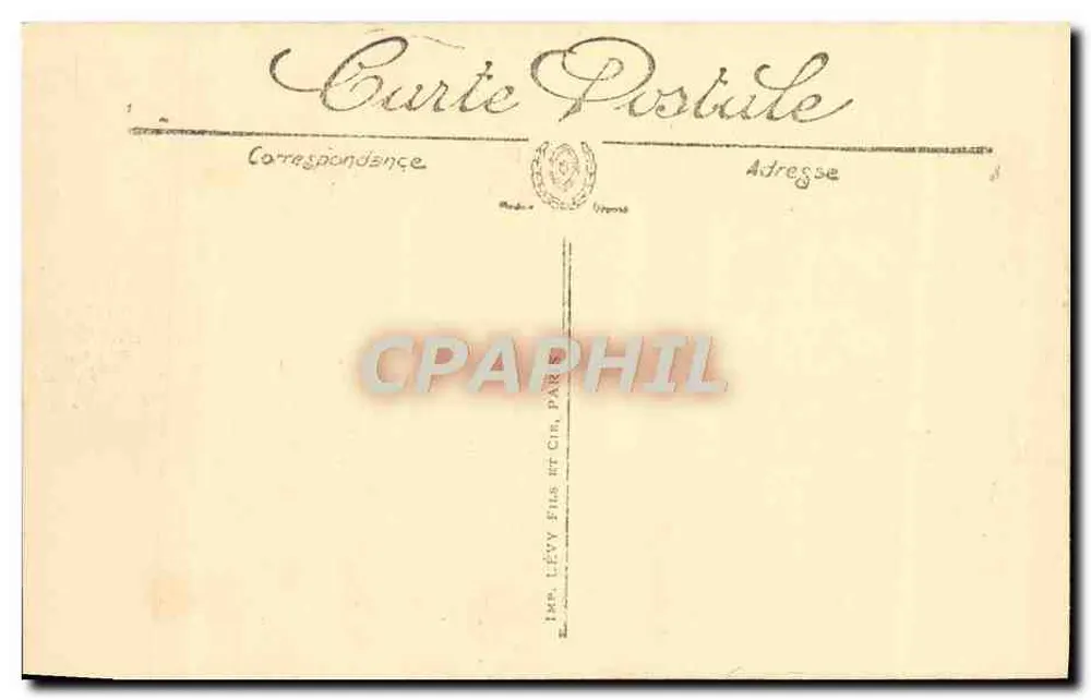 Grasse — Vista geral — LL — Imprimeur S. (Série 5) - Verso