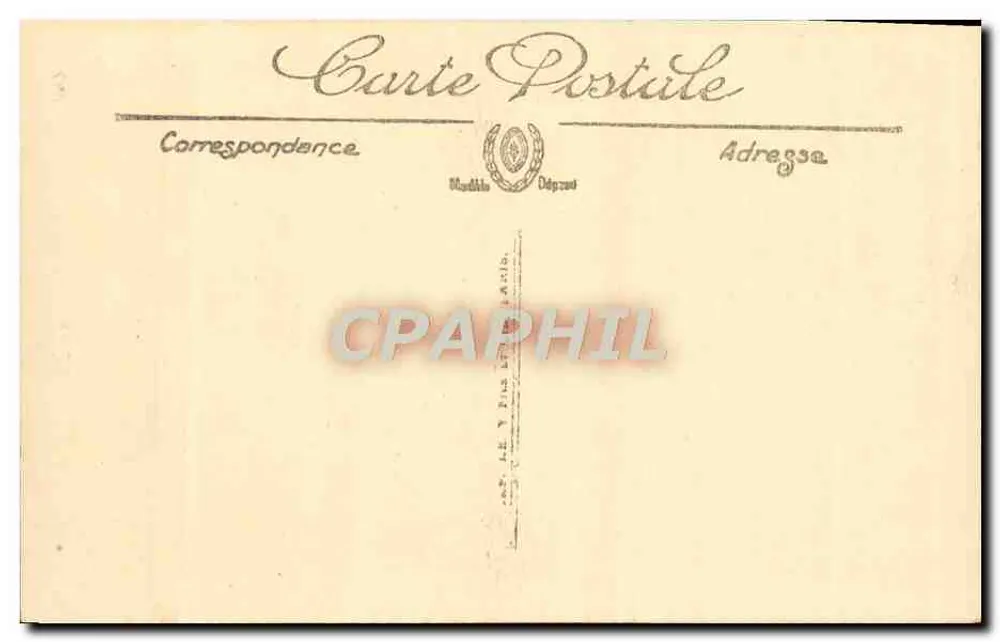 Grasse — O Jardim Público — Selecta - Verso