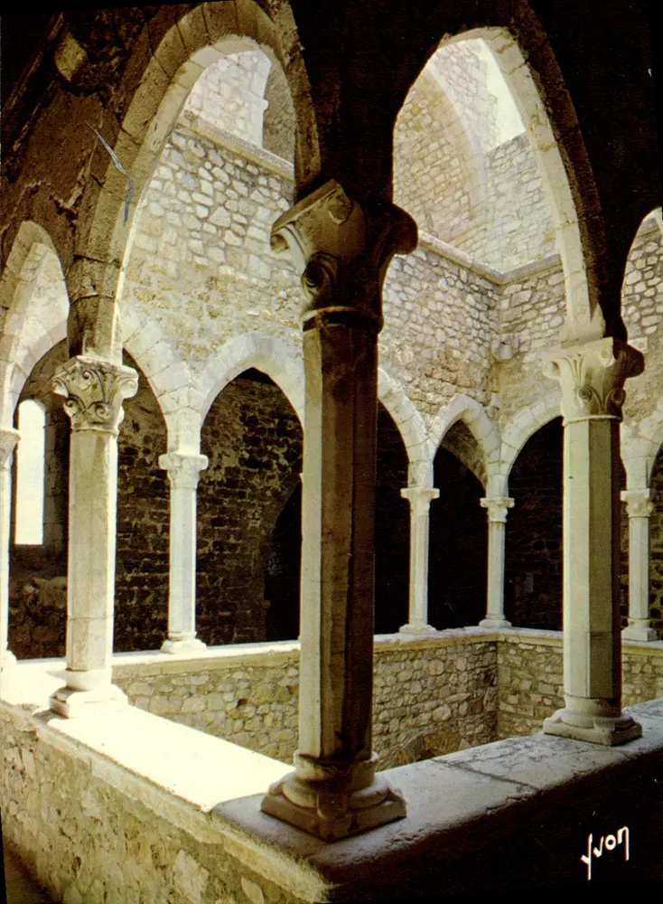 Abadia de Notre-Dame-de-Lérins — O Claustro Abbatial Fortificado — Edições d'Art Yvon - Frente