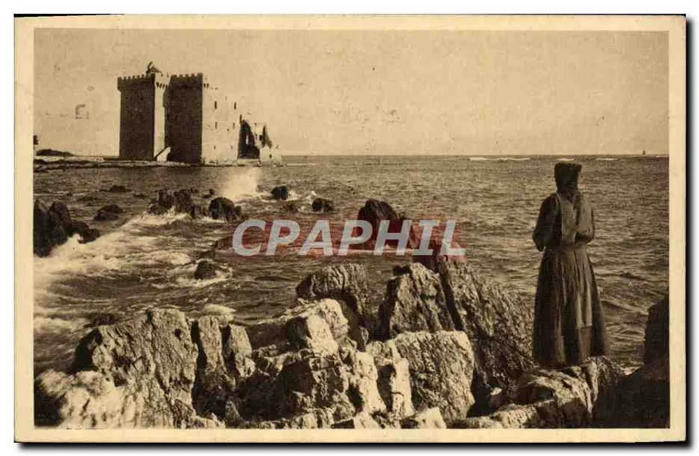 Schloss der Île Saint-Honorat — Abtei Notre-Dame de Lérins — Verlag nicht sichtbar - Vorderseite
