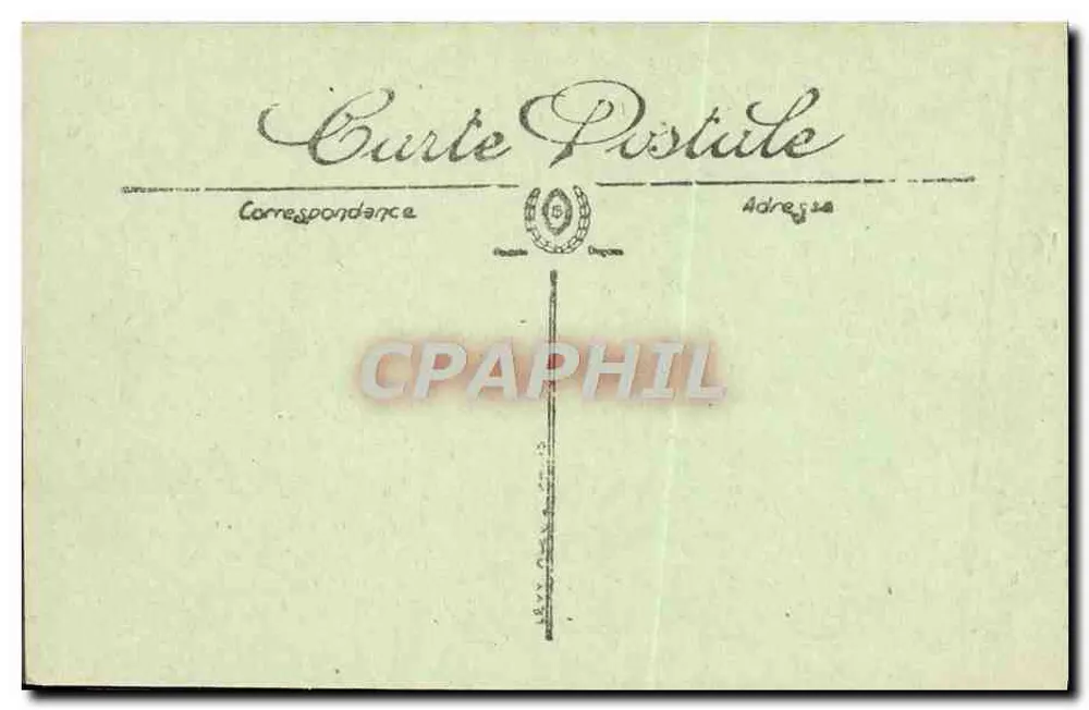 Saint-Honorat (Ile de Lérins) — L'Ancien Monastère à travers les Pins — Selecta - Verso