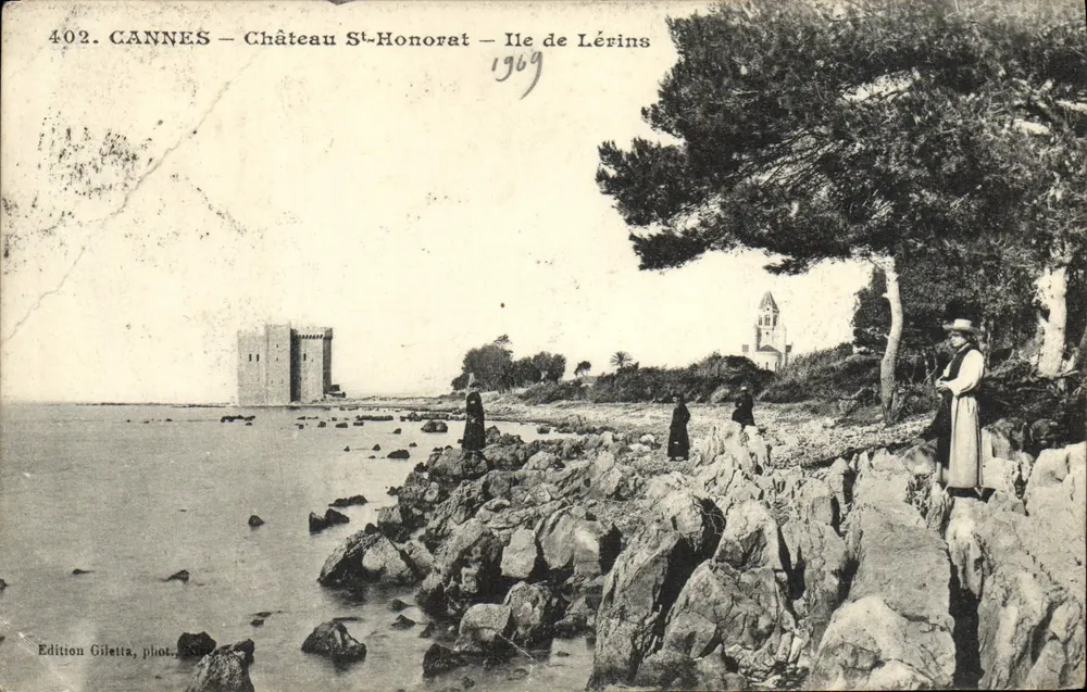 CANNES — Château St-Honorat — Île de Lérins — Édition Gilettà, n° 402 - Vorderseite