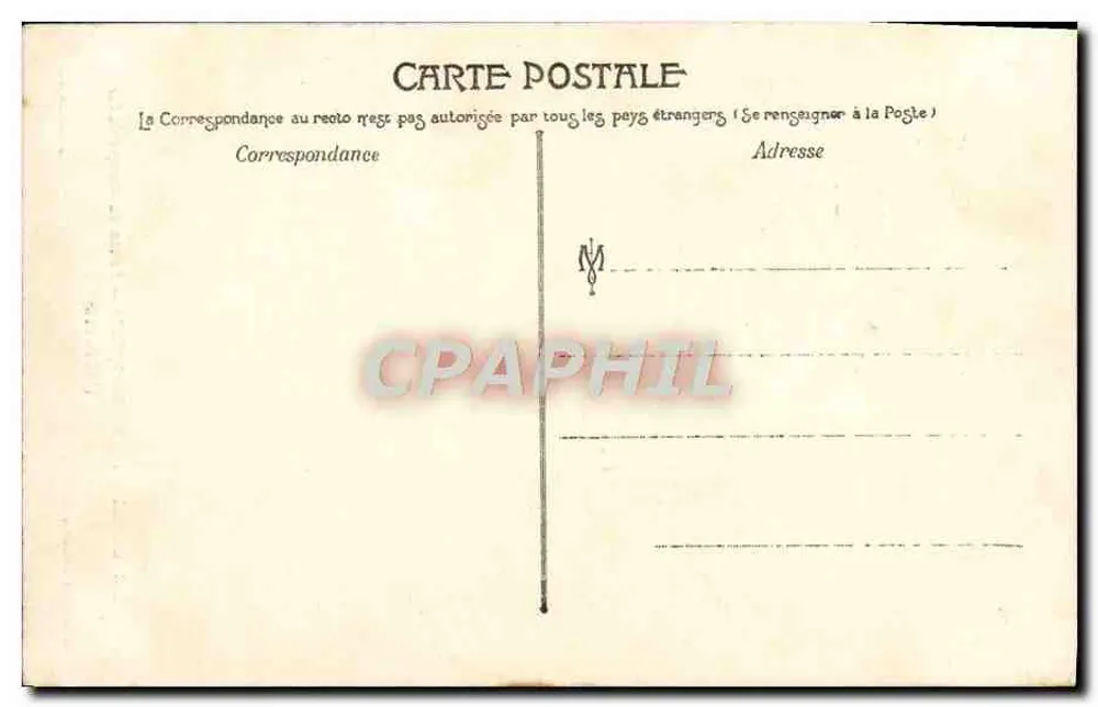 CANNES — ILE STE-MARGUERITE — Gefängnis des Mannes im Eisenmasken (1687-1698) - Rückseite