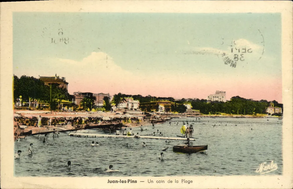 Juan-les-Pins — Ein Stück der Strand — Namba - Vorderseite