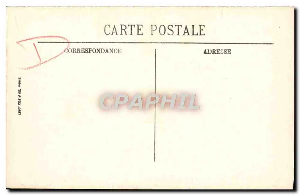 Juan-les-Pins — Das Casino und die Villen — Selecta - Rückseite