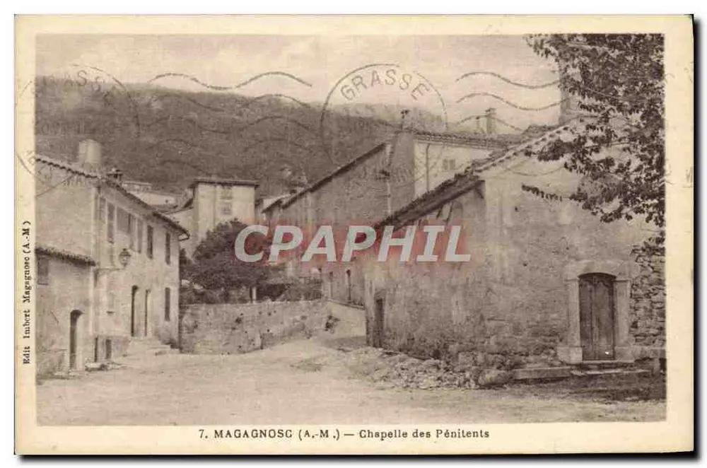 Magagnosc (A.-M.) — Capela dos Penitentes — Édit. Inhert Magagnosc (A.-M.) - Frente