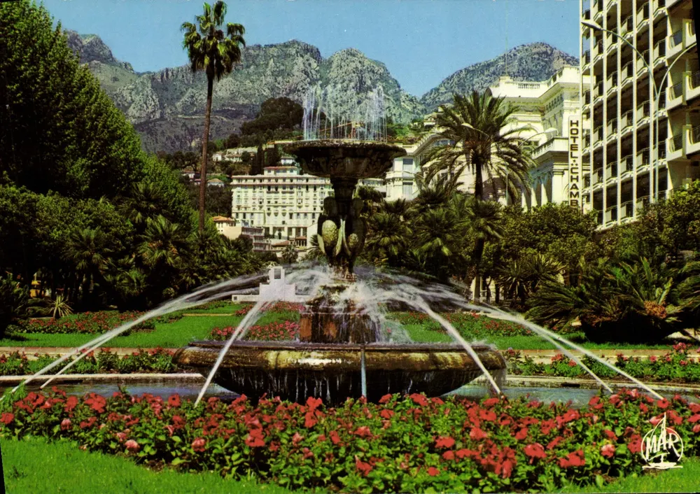 Menton — Le Jardin Biosvès — Éditions MAR - Vorderseite