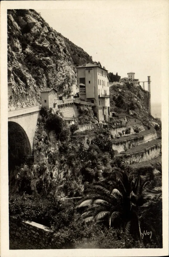 Menton — französisch-italienische Grenze — Ponte San Luigi — Edition Yvon, Paris - Vorderseite
