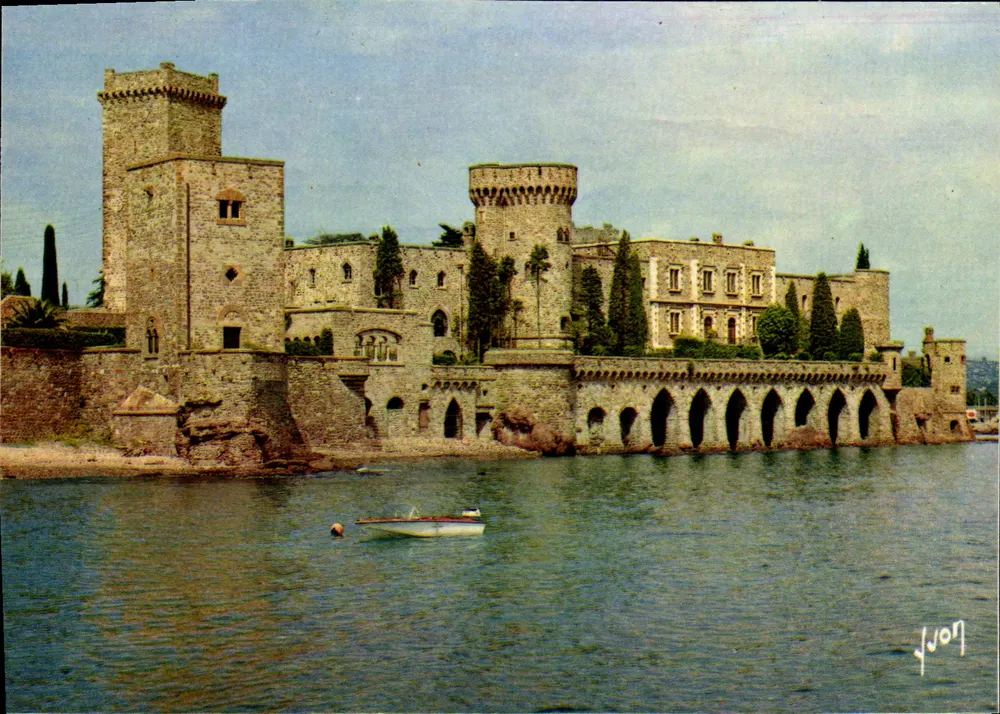 Schloss la Napoule — von der See aus gesehen — Yvon, n° 10-10627 - Vorderseite