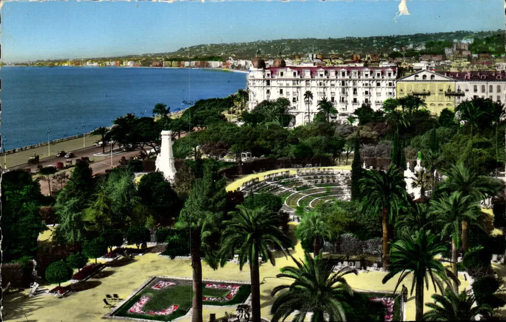 Nice - Le Jardin Albert Ier et le Théâtre de Verdure — Éditeur : Les Éditions Fratres, Nice - Frente
