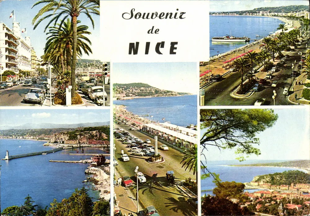 Souvenirs de Nice — Edições de Arte Montluçon, n°175 - Frente
