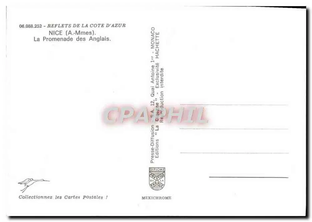 ला प्रॉमेनेड डेज़ अंग्लेज़ — निस — एडिशन हैचेट - पीछे