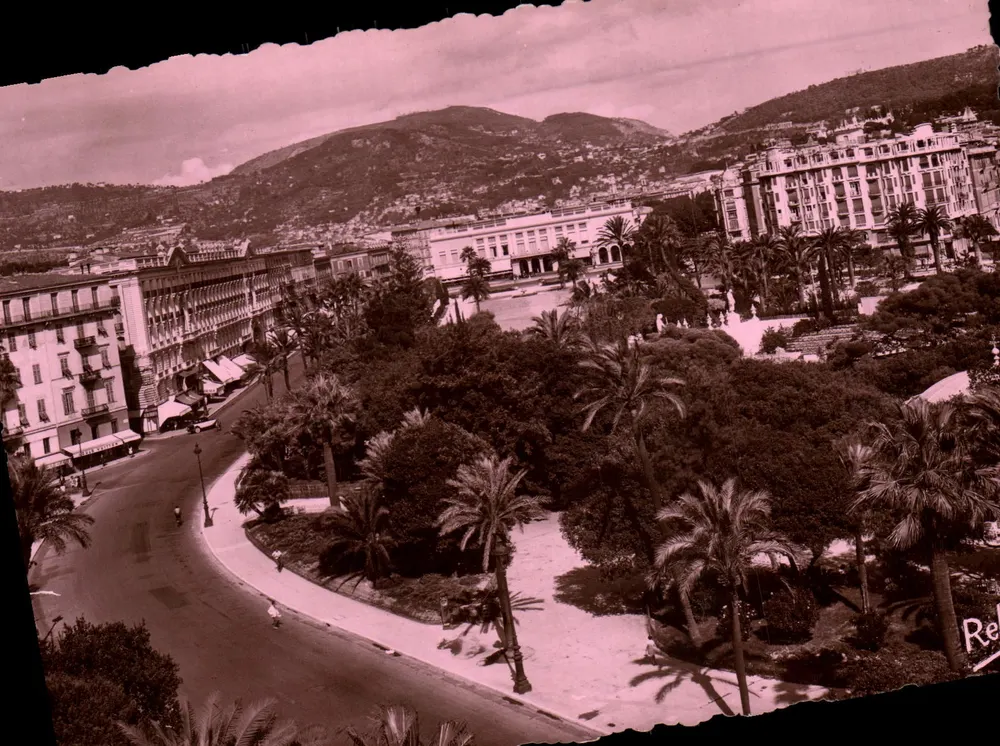 Nice - Jardin Albert 1er und das Municipalkasino — Verlag Réplique - Vorderseite