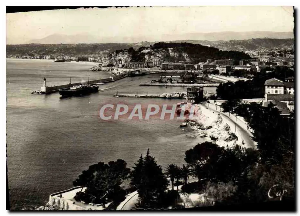 Cap - Invoer van de Haven en het Kasteel — C.A.P. - * REAL * PHOTO — NICE - Voorkant