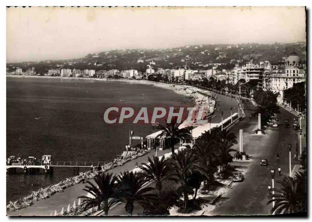 Ansicht der Promenade des Anglais in Nice — Ausgabe Malo — N°6 - Vorderseite