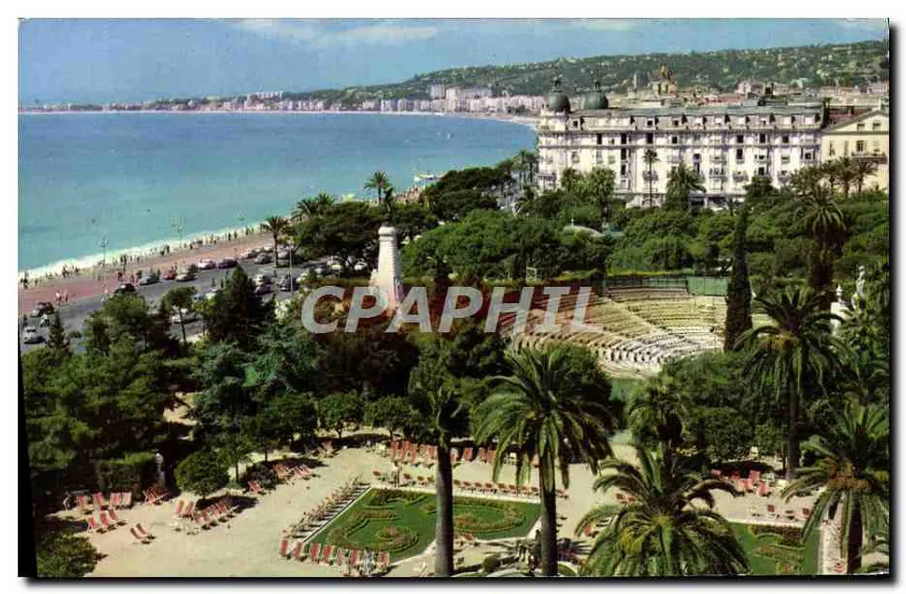 Nice - Os Jardins Albert-Ier - O Hotel Ruhl — Les Éditions - Frente