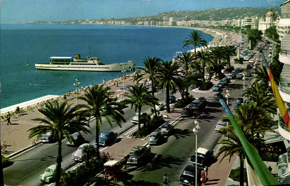 Promenade dos Ingleses — Nice — Edições Réceptionnaires - Frente