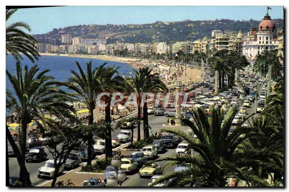 Nice — Promenade dos Ingleses — Edições COSMOS - Frente