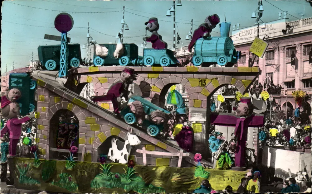 Carnaval de Nice — Inadvertance du Lampiste — Éditions V. Bonifassi - Frente