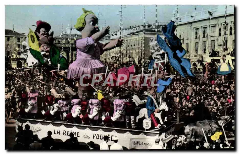 Carnaval de Nice — A Rainha das Bonecas — Edições SE.P.T. - Frente