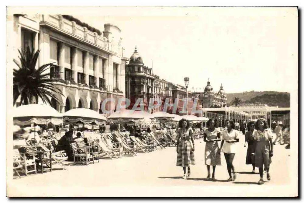 A Promenade dos Ingleses — Nice — edições Les Iberiques - Frente