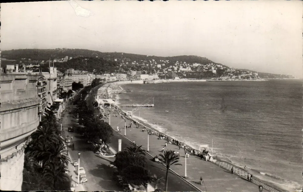 Die Côte d'Azur — Allgemeiner Blick auf die Promenade des Anglais — Verlag Les Éditions Françaises, Nr. 31 - Vorderseite