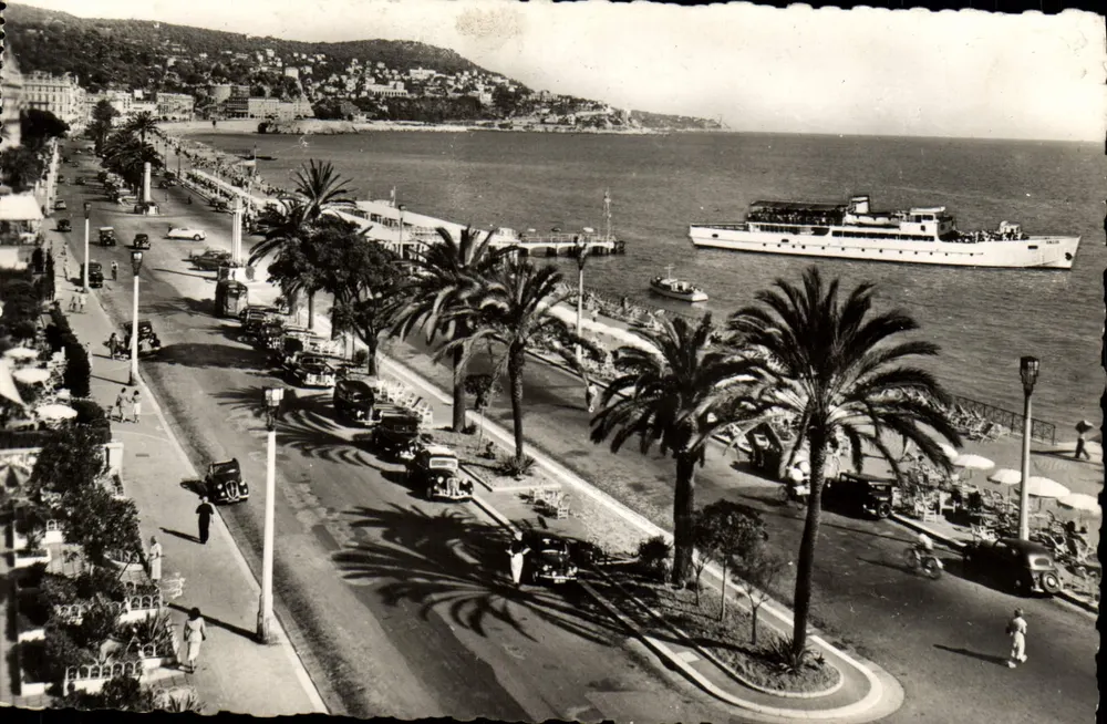 La Côte d'Azur — La Promenade des Anglais — L. Gilletta & Cie, NICE - Frente