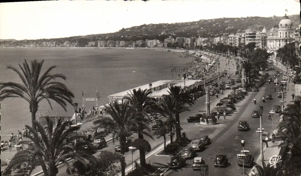 Nice - Promenade des Anglais und die Baie des Anges — Cap - Vorderseite