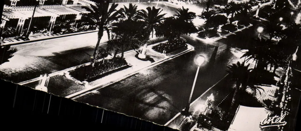 Nice — A Promenade dos Ingleses : a Noite Branca — Éditions de Luxe LAVELLE & Cie - Frente