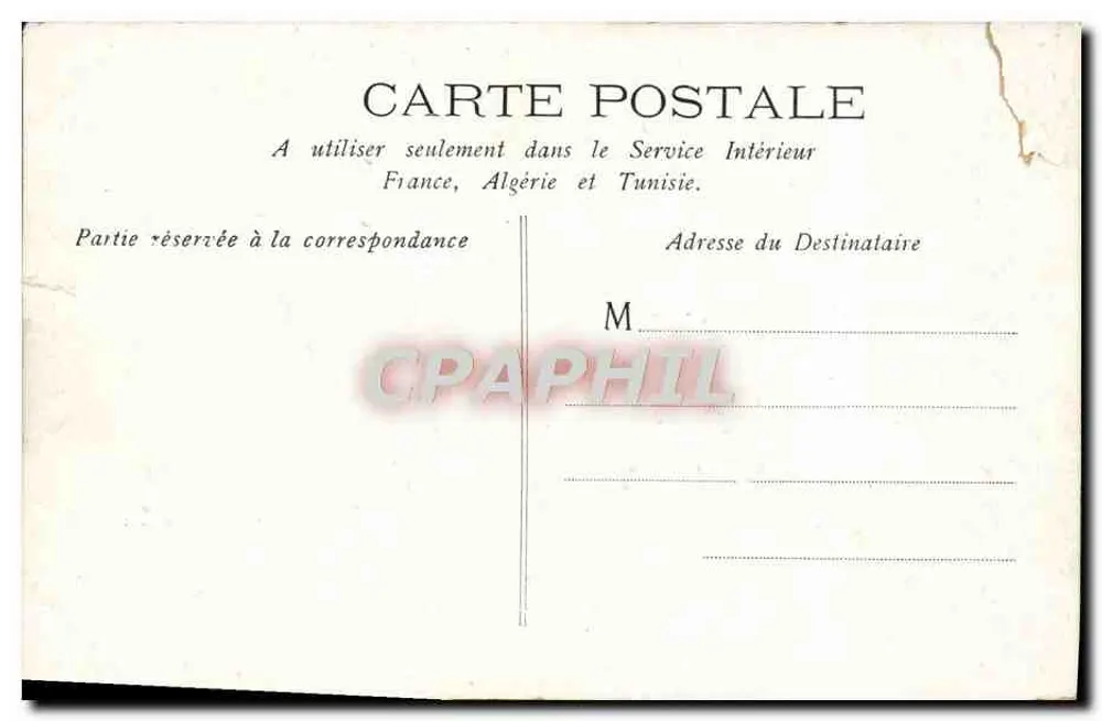 Nice — Le Jardin Public. La Fontaine des Tritons. — Éditeur : CPAPHIL, n° 1347 - Rückseite