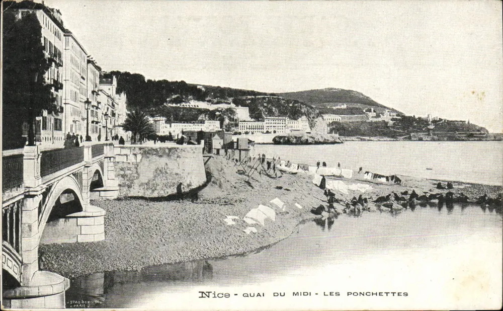 Nice - Quai du Midi - Les Ponchettes — Staerch, Paris - Frente