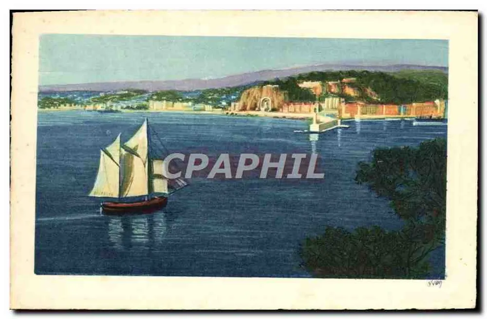 Vista da baía de Saint-Tropez — Editor: V. Vong — Número de série: 128 - Frente