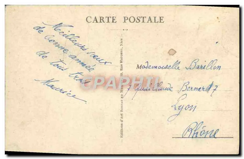 Nice — Promenade des Anglais — RM - Verso