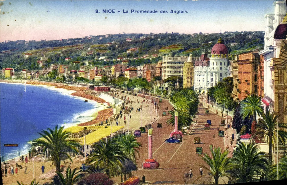 NICE - A Promenade dos Ingleses — Editor PHOTOCHROME S.I.C.A. — N°8 - Frente