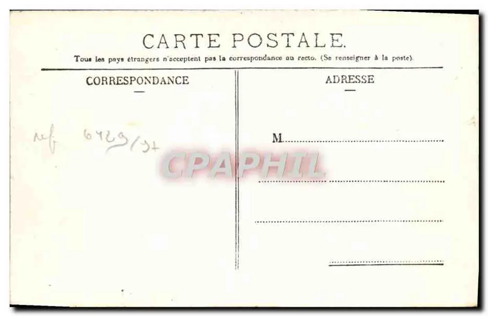 Nice — A Grotte dos Jardins — editor desconhecido, n°9 - Verso