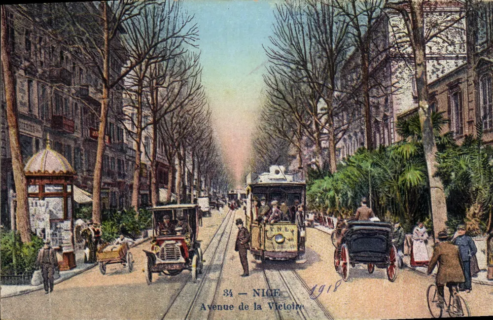 Avenida da Vitória — Nice — Edição Dileta, n°34 - Frente