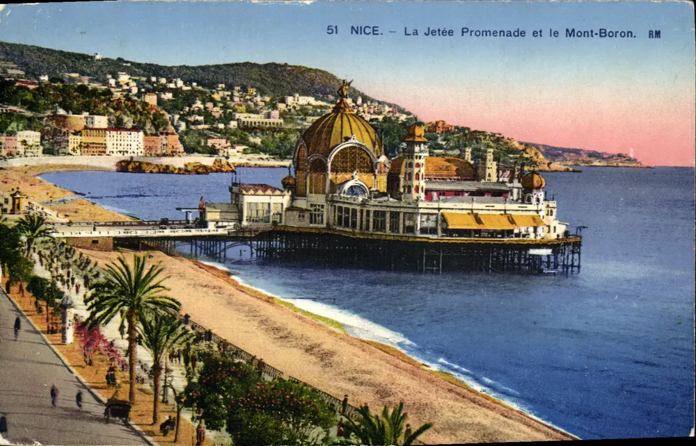 Nice — A Ponte Promenade e o Mont-Boron — Edição R.M. n°51 - Frente