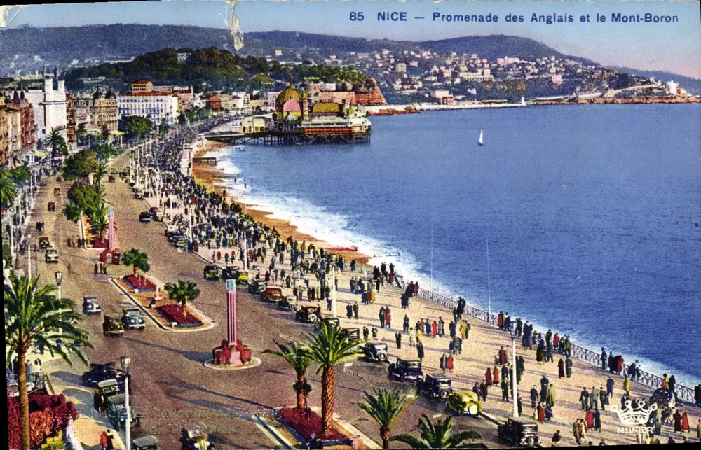 Nice — Promenade des Anglais et le Mont-Boron — Éditions d'Art Munier - Vorderseite