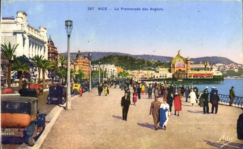 NICE — A Promenade dos Ingleses. — Adia, n° 267 - Frente