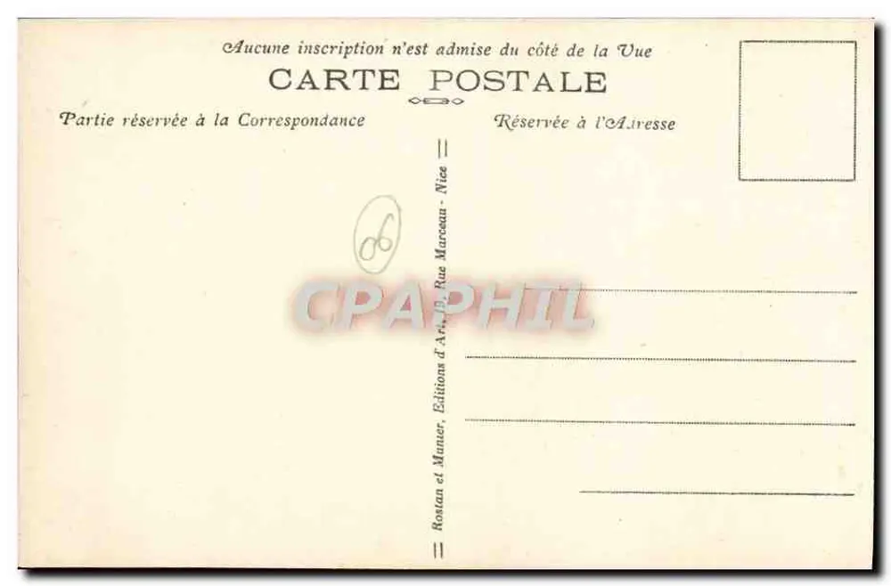 Nice — Le Jardin Albert Ier und die Jetée-Promenade — R. M. 514 - Rückseite