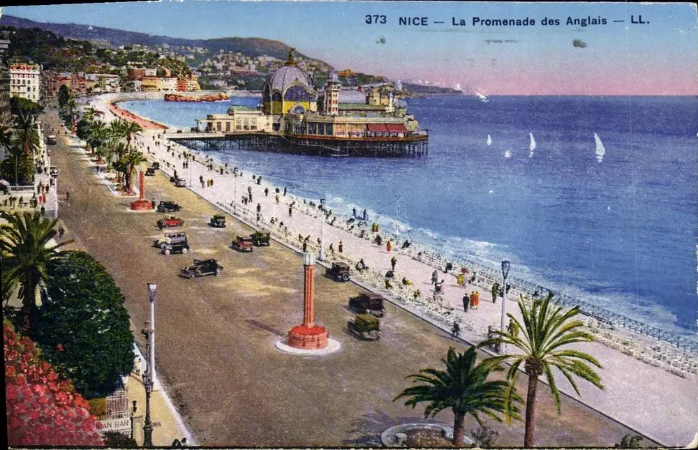 NICE — A Promenade dos Ingleses — LL. — n° 373 - Frente