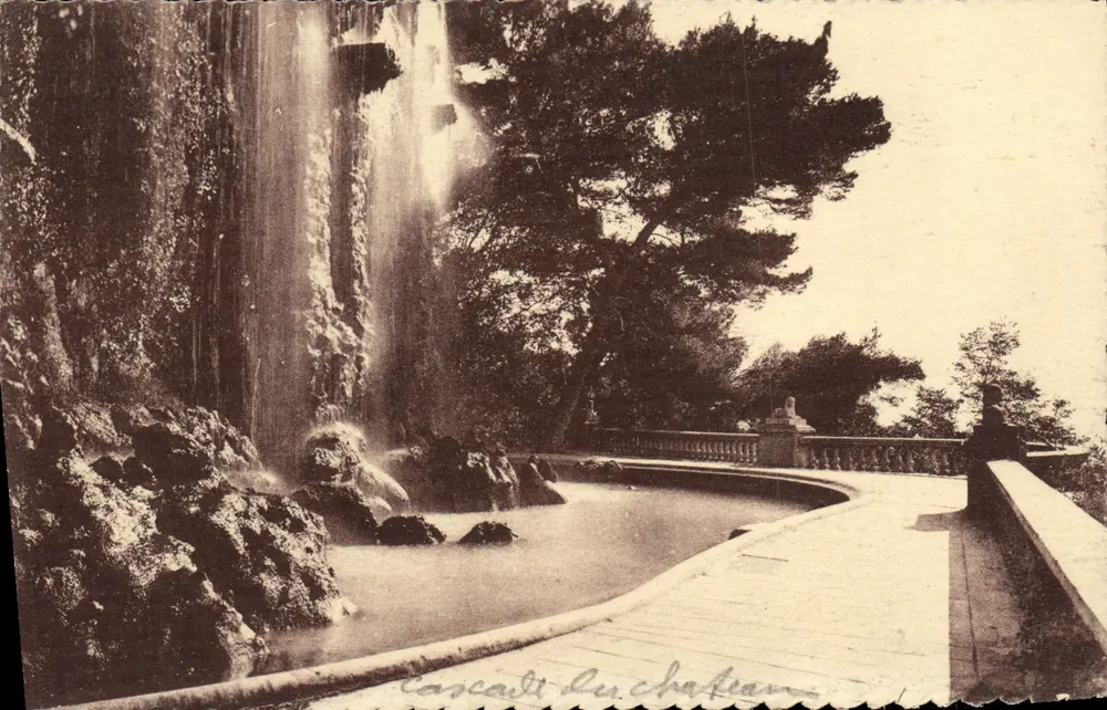 Cascata do Castelo — Nice — Estabelecimento Frédéric Langer - Frente
