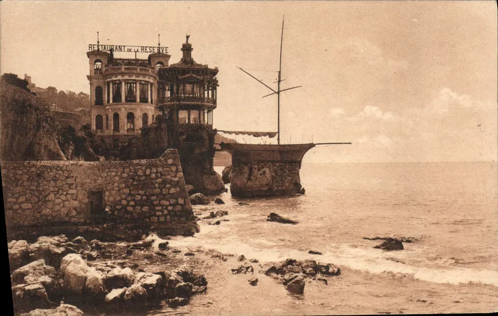 Nizza — Het Restaurant de la Réserve — Lemaître & Rostan, Nizza - Voorkant
