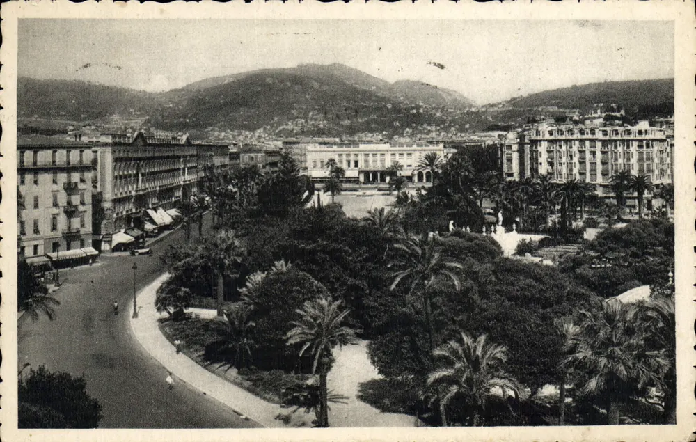 Nice — Jardin Albert 1er und Municipal Casino — Ralle-Nice - Vorderseite