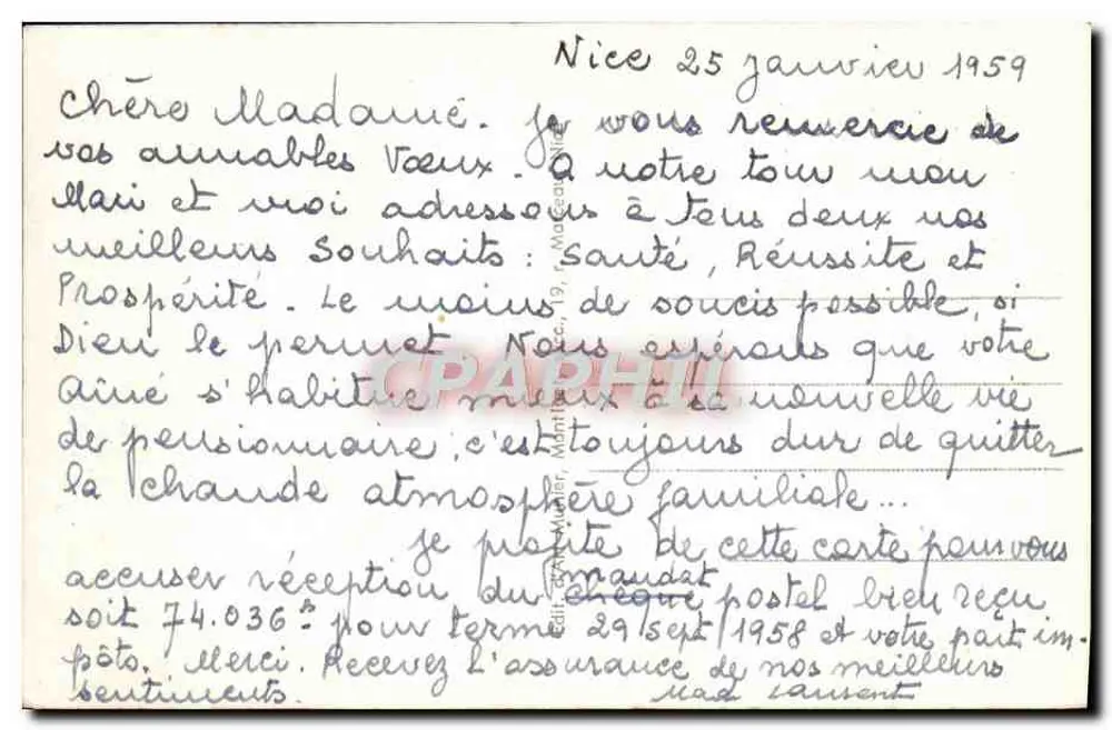 NICE — Algemene uitzicht vanaf het Kasteel — 637 — Uitgave MÉDIO - Achterkant