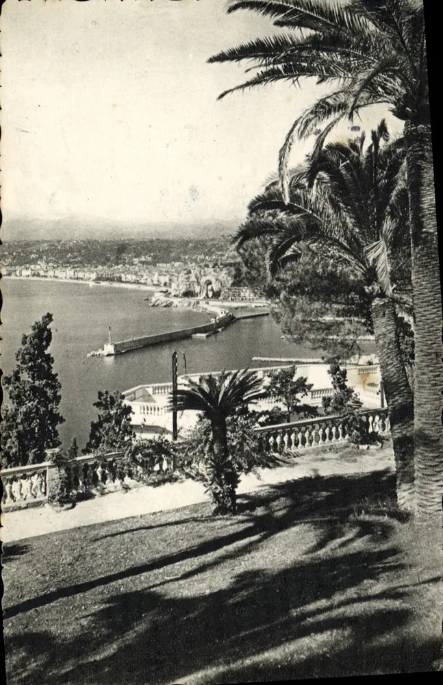 Vista tirada do Mont-Baron — Nice — Editor L. GILLETTA e Cie, n° 56 - Frente