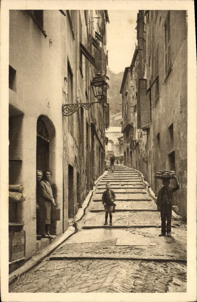 Rua Velha — NICE (Alpes-Maritimes) — Edições d'Art VVO — n°99 - Frente