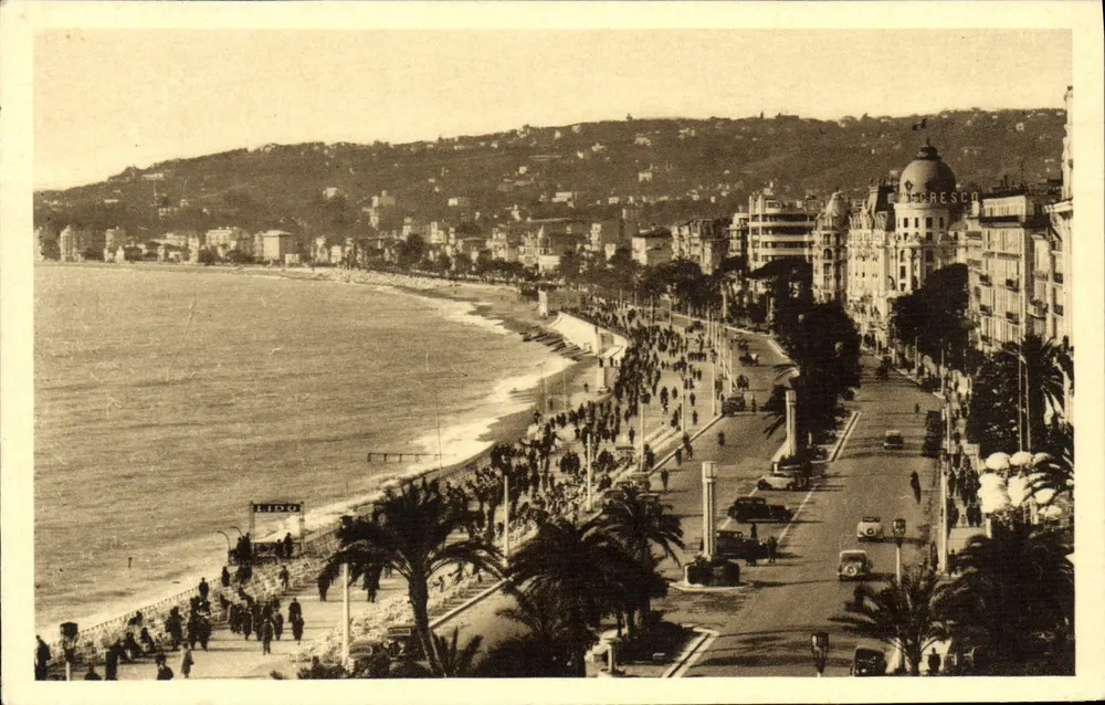 Nice - Hotels an der Promenade des Anglais — Côte d'Azur Artistique, Verlag GILLETETA et Cie - Vorderseite