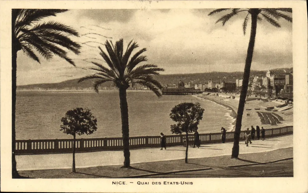 Nice — Calçadão dos Estados Unidos — Editor Vichy - Frente